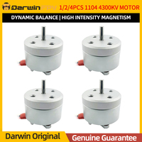 1/2/4PCS DarwinFPV 1104 4300KV Brushless Motor Darwin FPV Baby Ape Quadcopter Drone For FPV Baby Ape/Pro 3'' Multicopter Drone