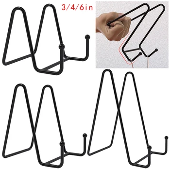 다리미 아트 탄창 디스플레이 스탠드, 접시 선반, 접시 접시, 그릇 액자, 사진서 받침대 홀더, 보관 장식품, 홈 데코