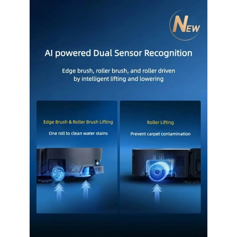 عالية التقنية روبوت فراغ المنزل الذكي منظف آلي 16600Pa ممسحة عالية شفط OZMO الأسطوانة ممسحة كنس