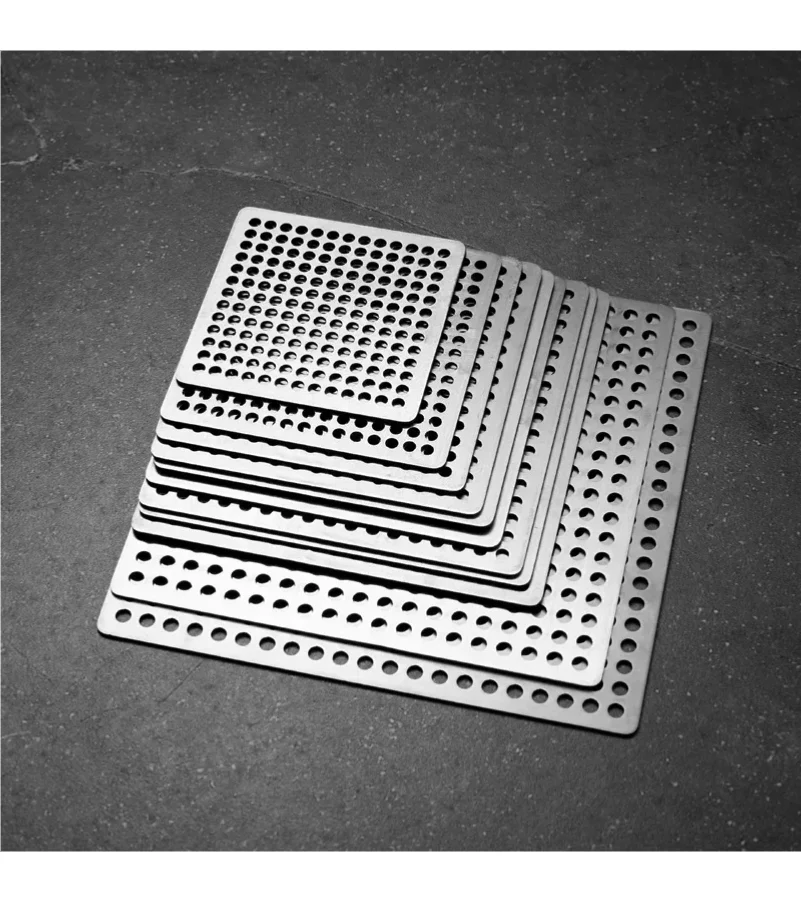 Stainless Steel Floor Drains Net Cover Square Drain Hole Shower Hair Catcher Filter Stopper Kitchen Bathroom Hardware Parts image 2