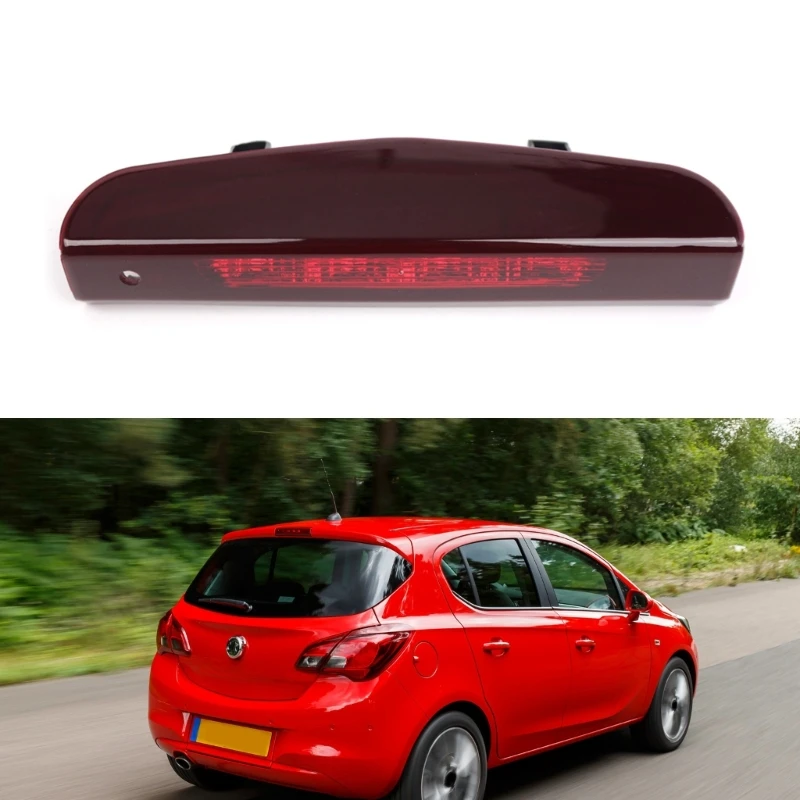 

Auto Third High Level Tailgate Brake Light for Corsa D/E 2007-2019 5 DOOR 13188045 1222130 510511640 Car 3rd Stop Lamp