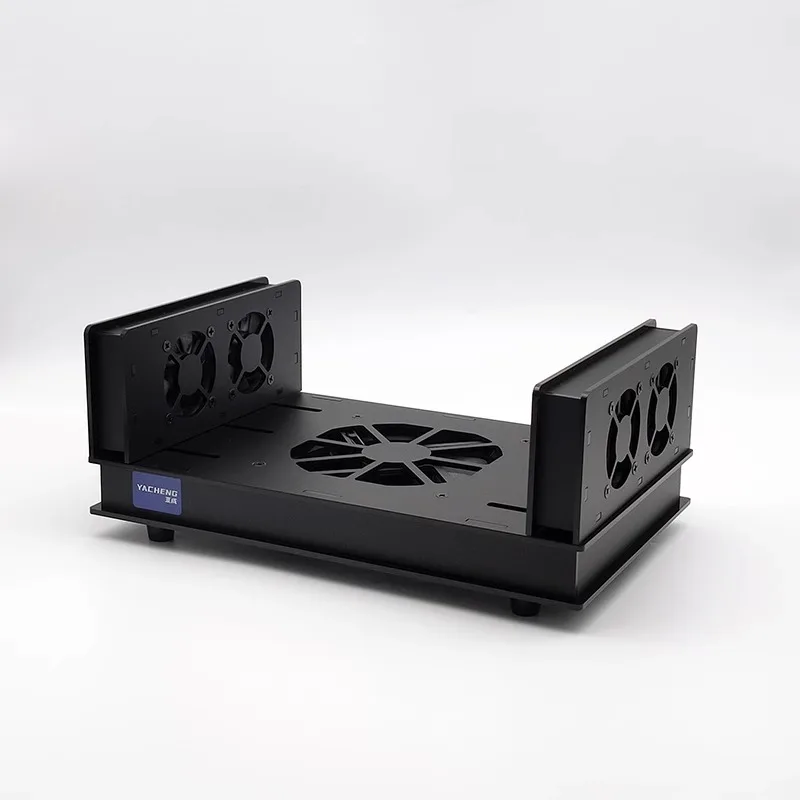 

Computer host, radiator fan, light cat power amplifier, set-top box, base bracket, adjustable version