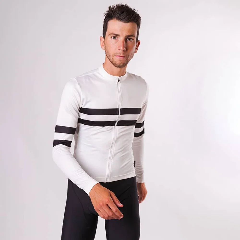 Cafe Du Cycliste Cycling Winter Men\'s Thermal Fleece Long Sleeve Warm Jerseys Chaqueta Ciclismo Maillot Hombre Bicicletta Jersey