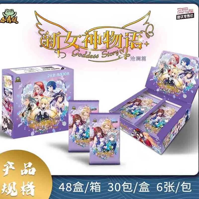 

Goddess Story Booster Box Collection Cards Anime Game Female Character Limited Card Board Cards Holiday Gift For Children