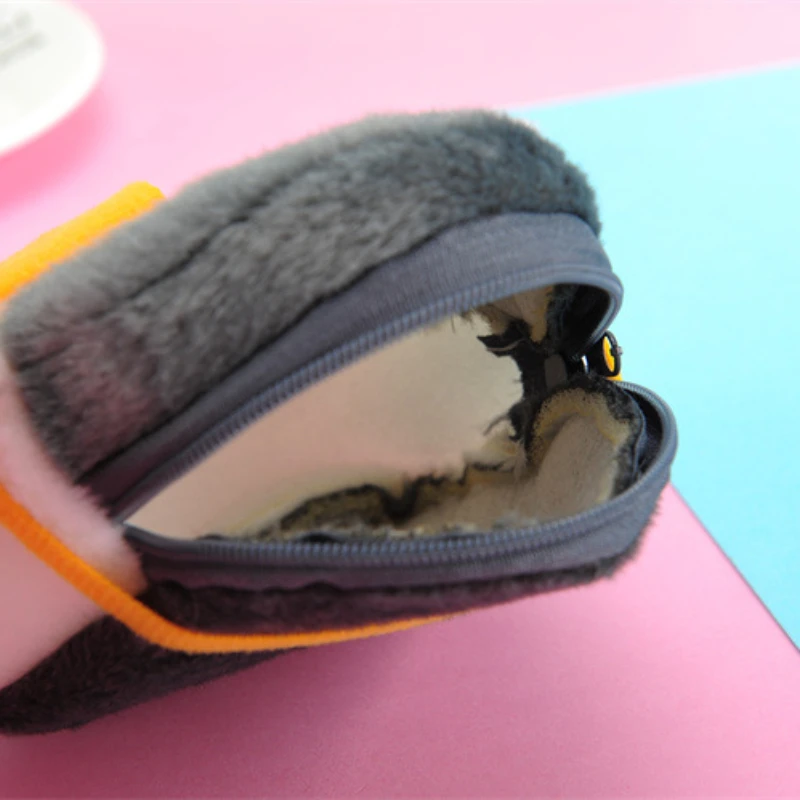 Shoulder Bag Little Penguin Kawaii Penguin Plush Wallet Soft Penguin Plush Coin Purse Girls Lovers Valentine\'s Gifts Small