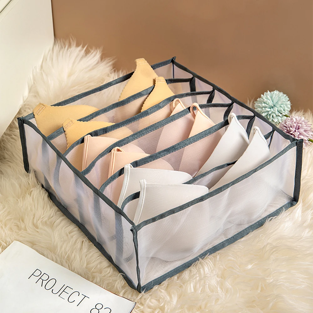 Underwear Bra Socks Panty Storage Boxes Drawer Divider Home Dormitory Save Space Home Organization