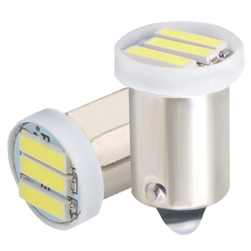 

50pcs BA9S T4W Car LED Reading Clearance Map License Plate Compartment Light Bulbs Auto Interior Lamp White Red Blue DC12V