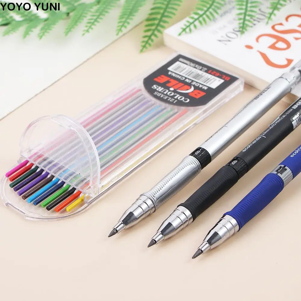 

Simple Drawing Writing Tools Classwork Mechanical Pencil Stationery Supplies Pencil Lead 2B Automatic Pencils