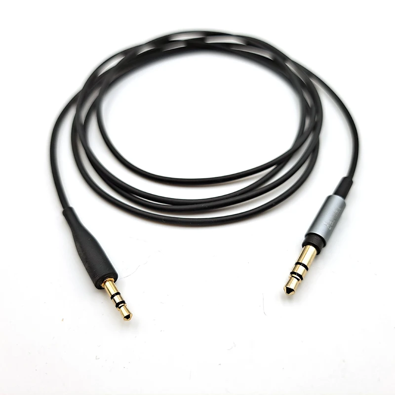 Para auriculares reemplazables B&W P5 Generation I Cable de actualización plateado de 3,5 mm a 2,5 mm