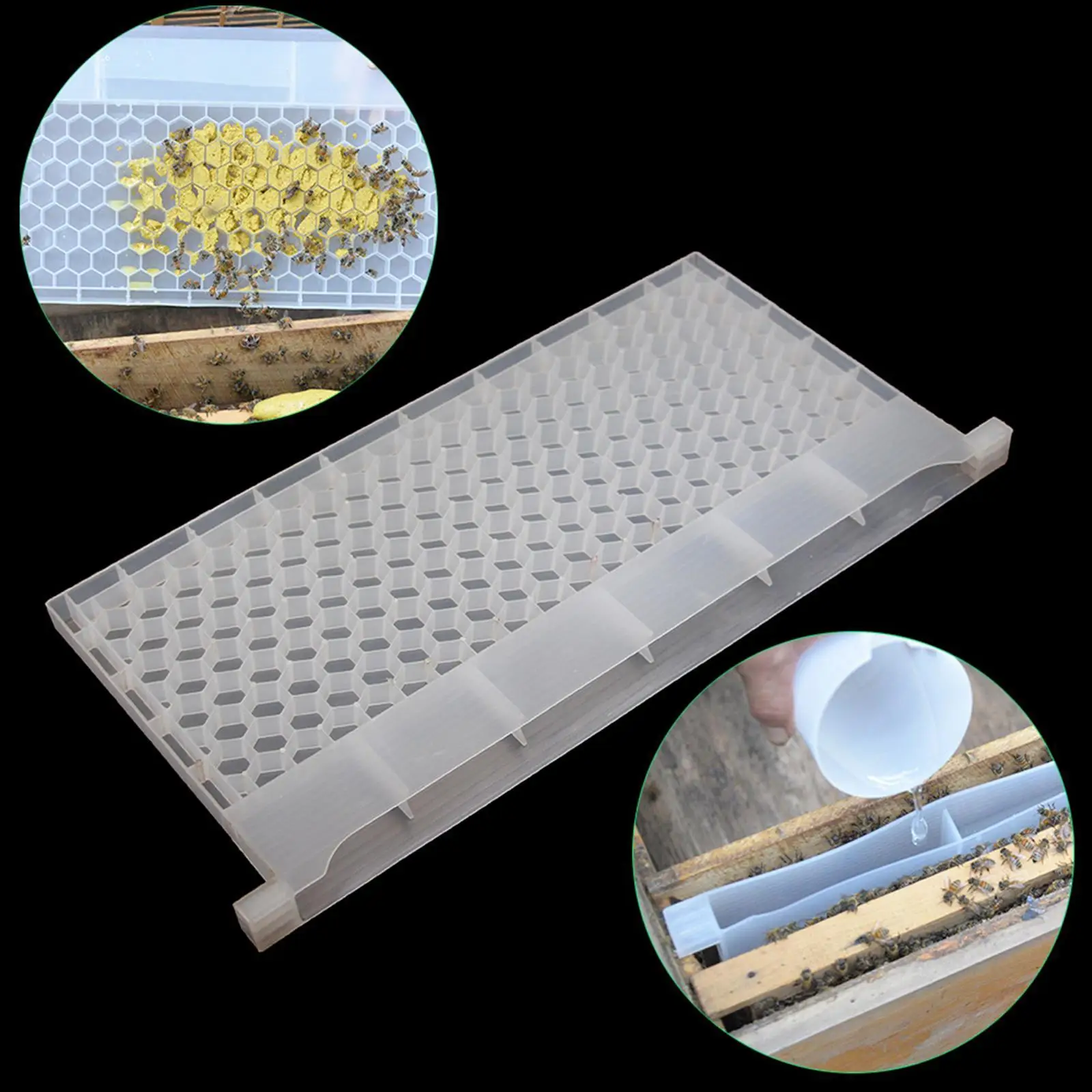 

Bee Feeder Utility High Performance Bee Feeding Tool for Farm Outdoor Yard