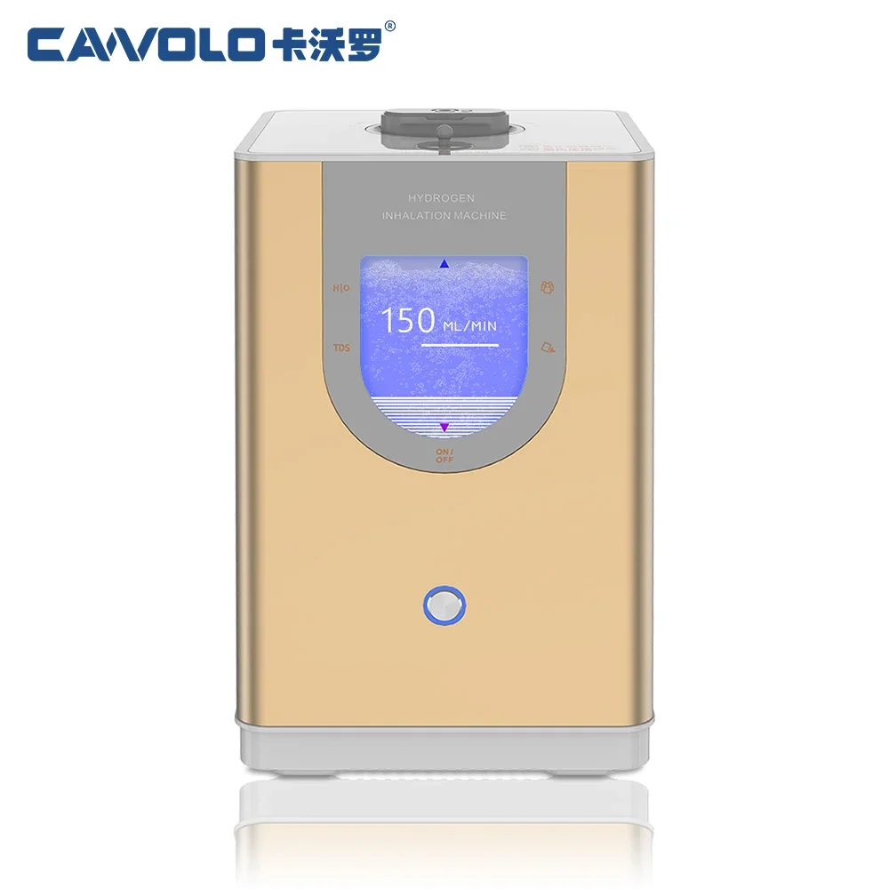 CE Certification 99.99% Purity Hydrogen Inhale Generator 150ml Portable PEM Hydrogen Inhalation Machine Dropshipping