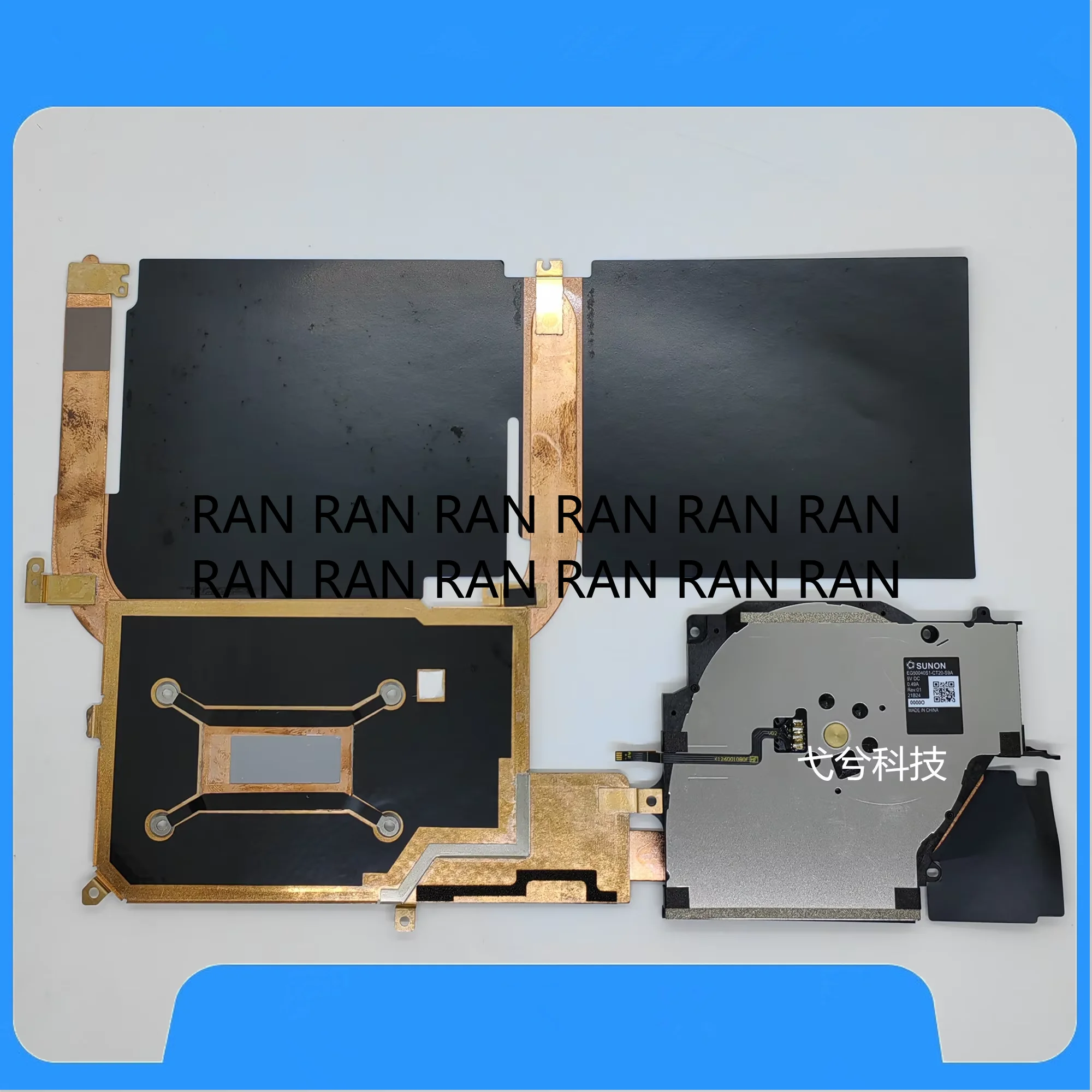 

Новый вентилятор процессора ноутбука с радиатором для EG50040S1-CT20-S9A 0M03D10028 DC5V 0,49A 13NL-5JN10031C6