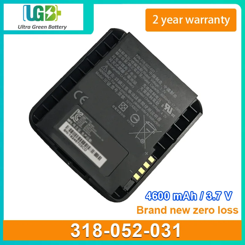 

UGB New Battery For Intermec CN50 CN51 AB25 AB24 1015AB02 318-052-031 Battery 4600mAh 3.7V 17Wh