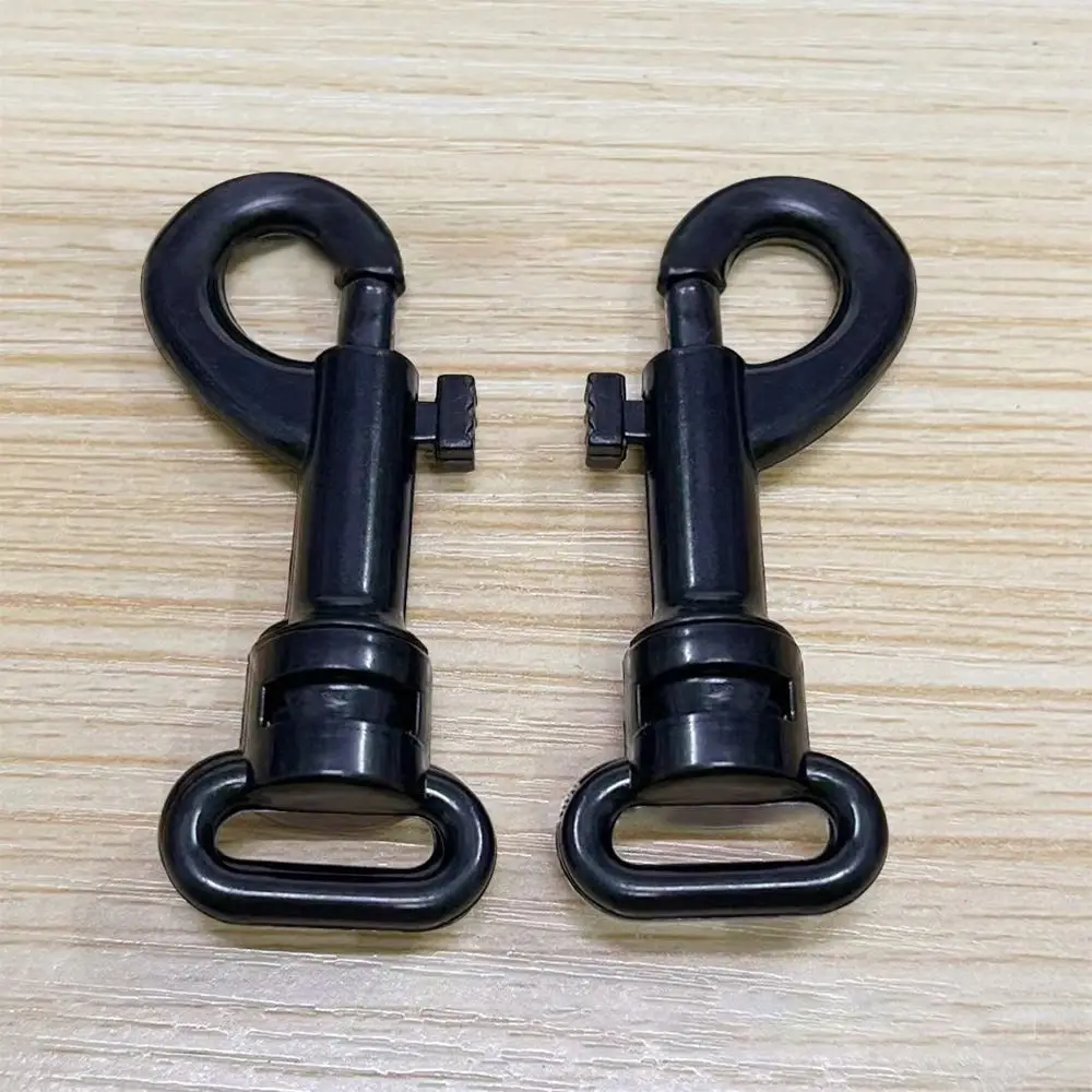 5/10pcs New Rotating Snap Hook Plastic Luggage Hardware Accessories Trigger Clips Traction Buckles Leather Strap