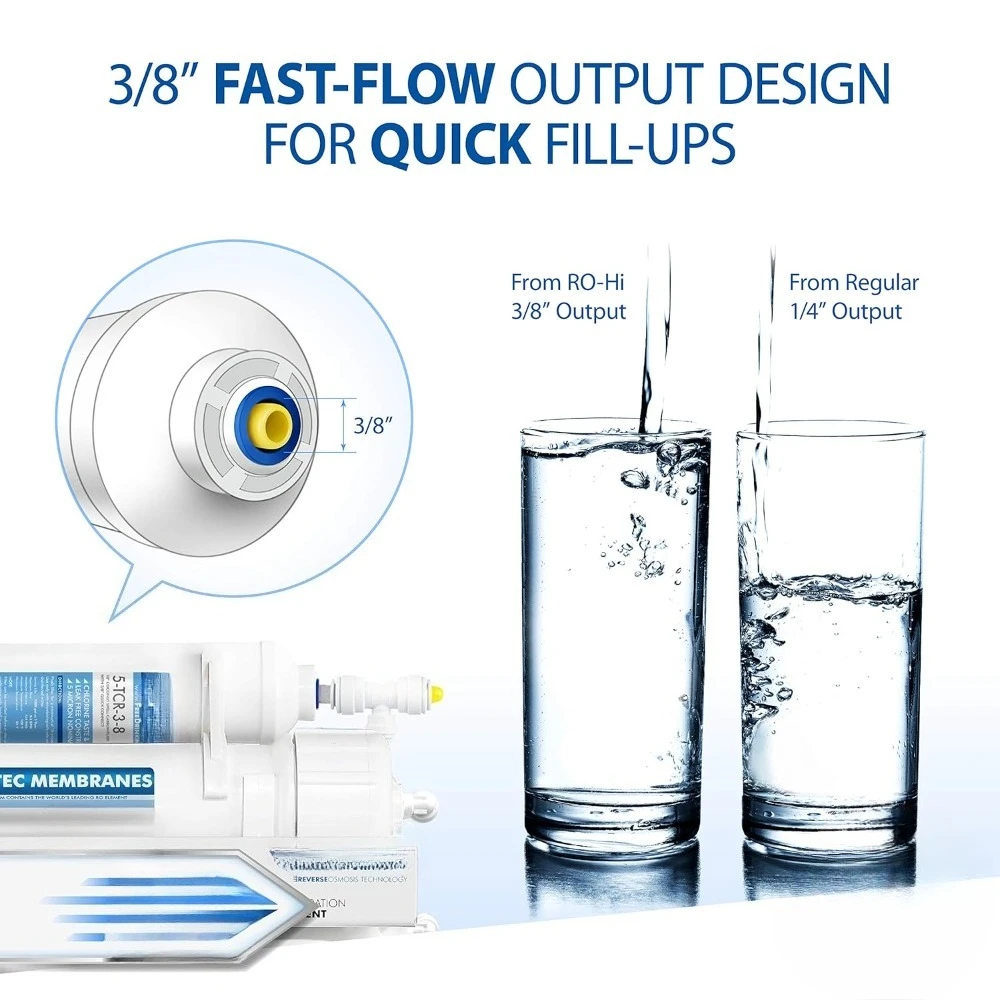 حار بيع-المتطرفة RO-Hi الطبقة العليا العليا المعتمدة عالية الناتج تدفق سريع الترا آمنة نظام تصفية مياه الشرب التناضح العكسي