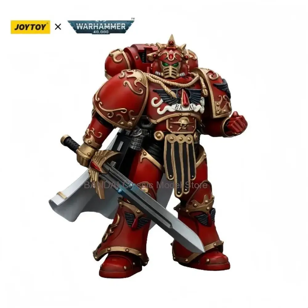 

В наличии: Оригинальная фигурка JOYTOY Warhammer 40K 1/18, Праептор Легиона Кровавых Ангелов с клинком Пара́гон, коллекционная модель