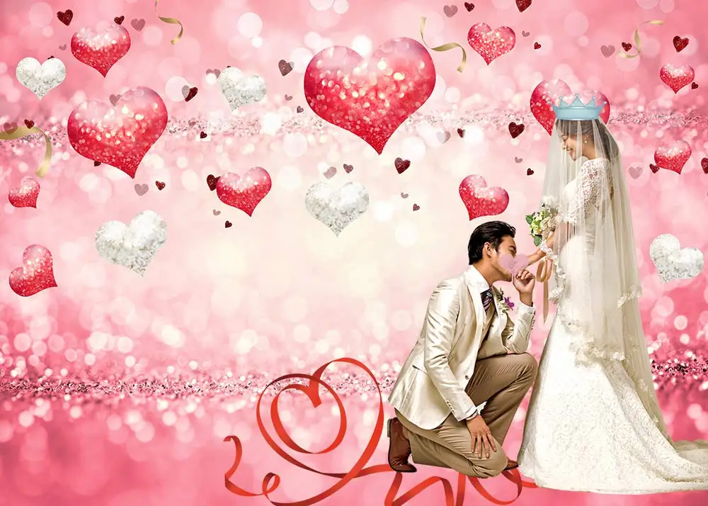 Valentinstag Hintergrund für Fotografie Fehlersuche 14 rote Rose Liebe Herz Luftballons Hochzeit Fototermin Hintergrund Fotostudio Requisite