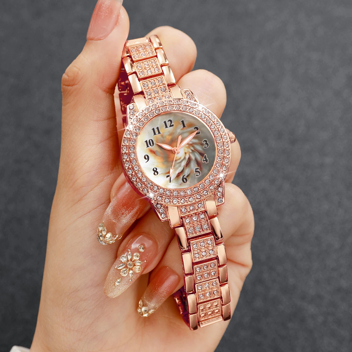 6 STKS Luxe Strass Vrouwen Qua - Jewelry Watches Luxury recensie en prijs