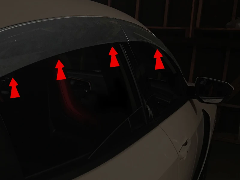 

suitable for Car Part for Honda FK8 FK7 CIVIC TYPE-R OEM Door Window Visor