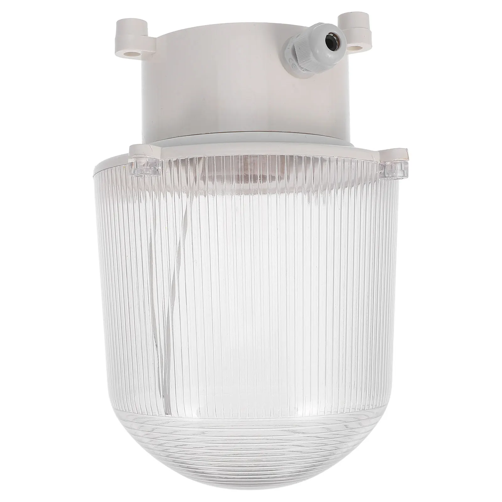 

Waterproof Lampshade E27 Freezer Cold Storage Holder Sturdy Base Plastic Led Lighting Workshop Outdoor Bathrooms