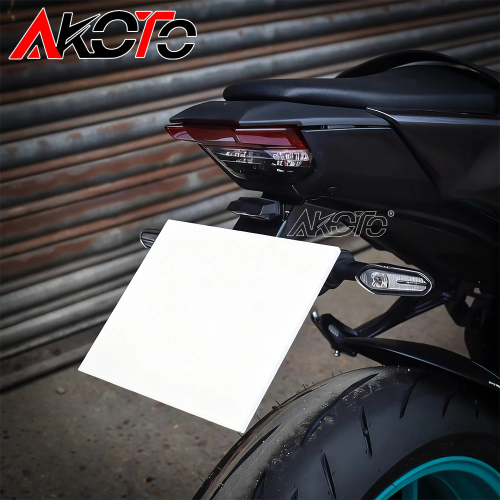 Fender Eliminator LED Tail Light Motorcycle CNC Tail Tidy License Number Plate Holder For YAMAHA YZF-R9 YZFR9 2025 2026 Parts