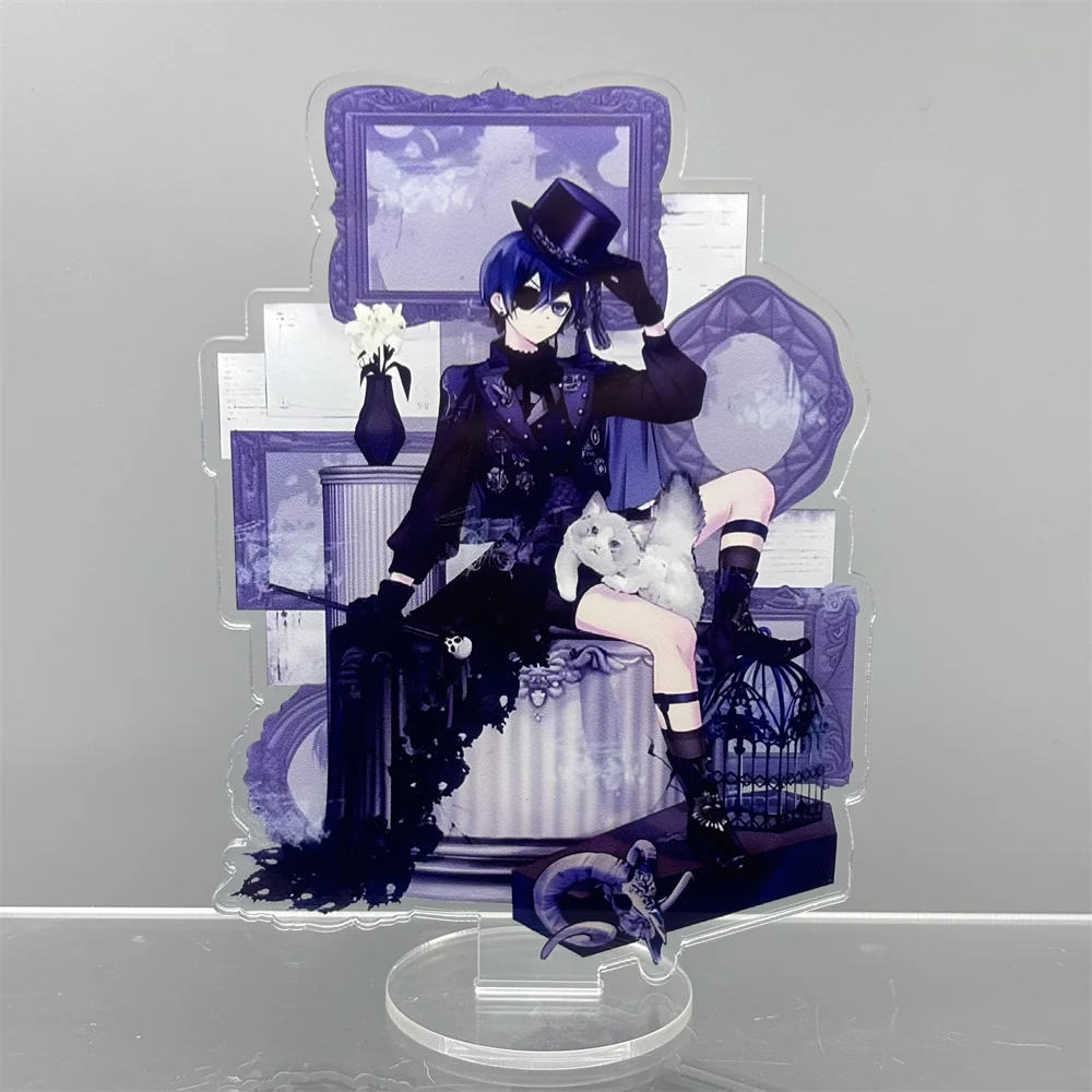15cm Anime Black Butler Acrylic  Stand  Model Cosplay Charm Characters Ornament Accesorios Goods Collection Gifts