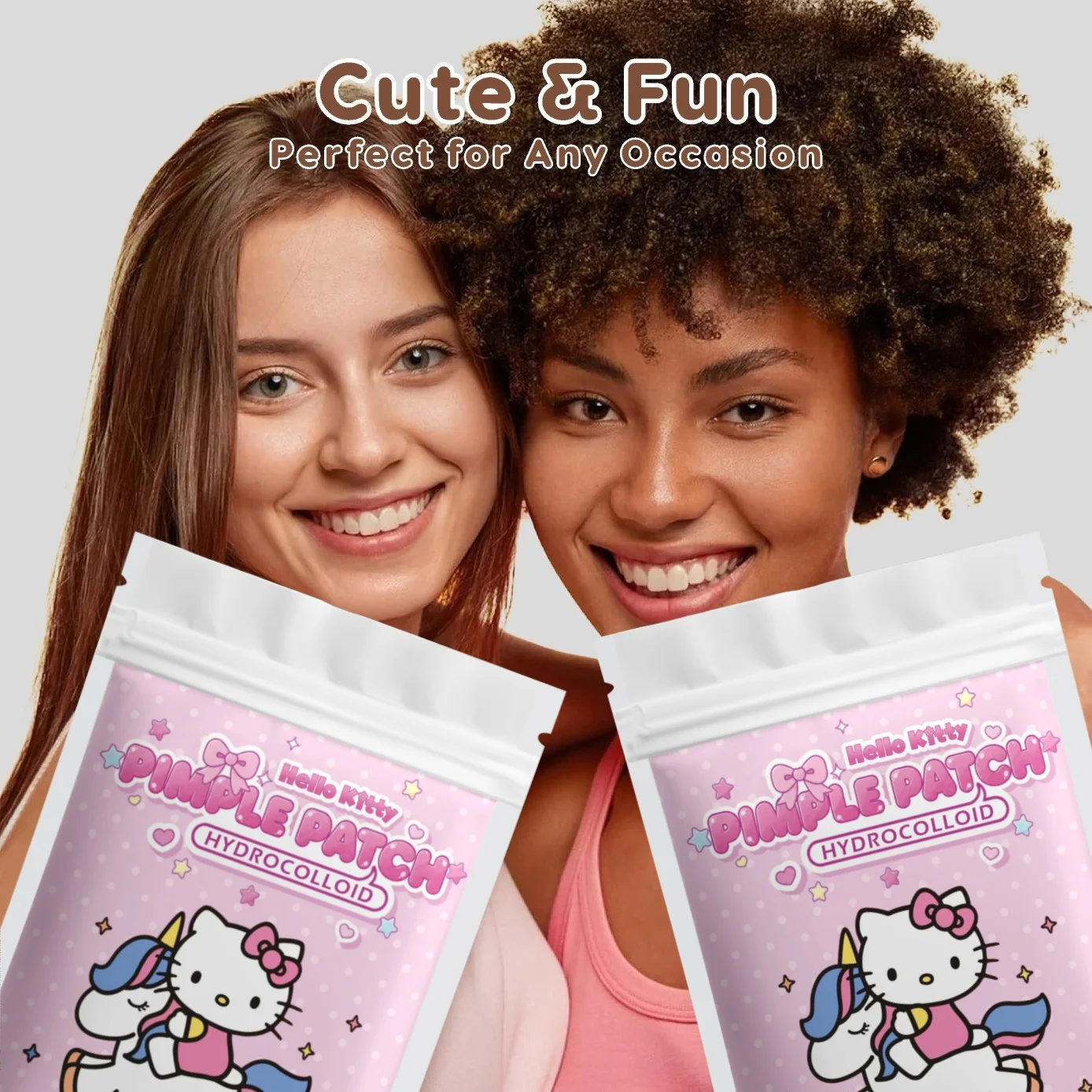 125 قطعة من رقع حب الشباب بحمض الساليسيليك - ملصقات غير مرئية ولطيفة على شكل قطة لمحاربة البثور وتهدئة البشرة #4