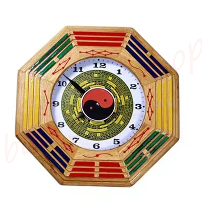 Taomu Taiji Bagua Bell, Wall Clock, Exquisite Home Auspicious Feng Shui Decoration