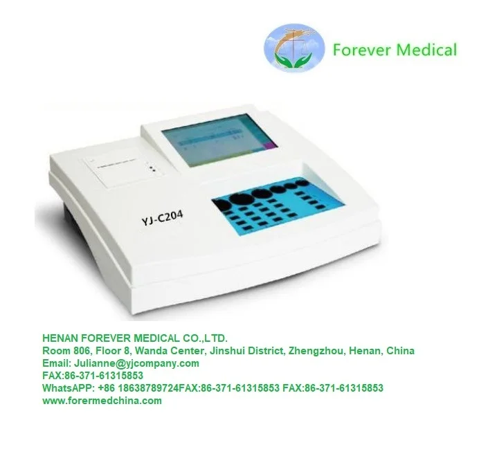 Clinical Equipment 2 or 4 Testing channel Blood Coagulation Instrument Factory Price