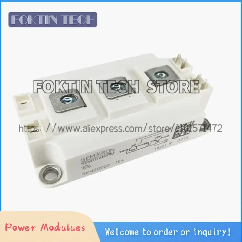 

SKM150GB17E4GH16 SKM150GB17E4G SKM200GB17E4 SKM150GM12T4G New Original IGBT Module