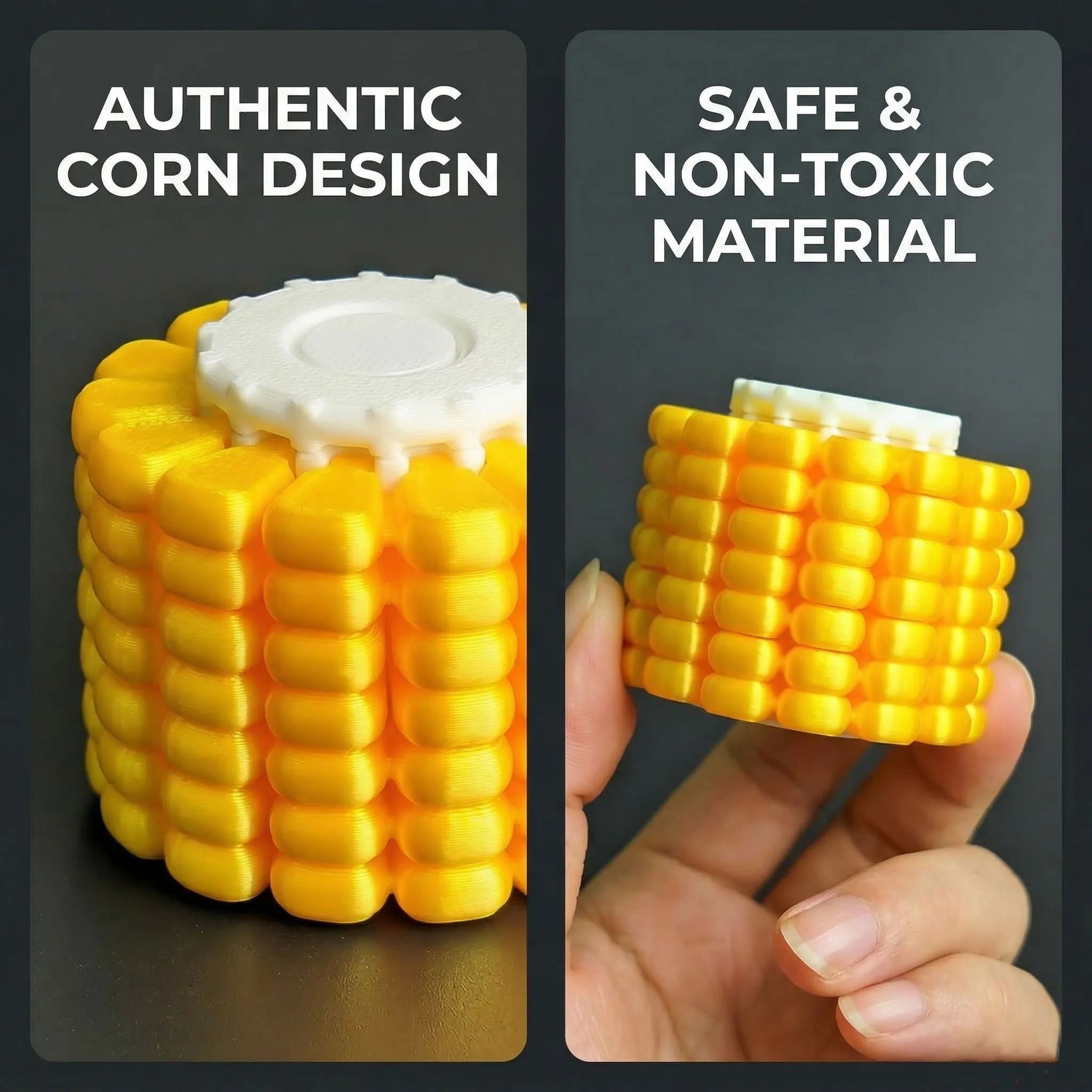 3D Printing Corn Puzzle Model DIY Kit Educational Science Technology Toy for Kids Adults