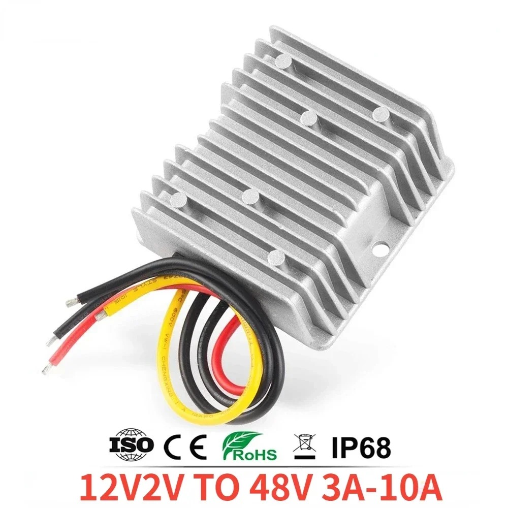 

9V-30V 12V 24V TO 48V 3A-10A Step-up DC DC Converter 12 Volt to 48 Volt Voltage Regulator Booster Power Supply Boost Module