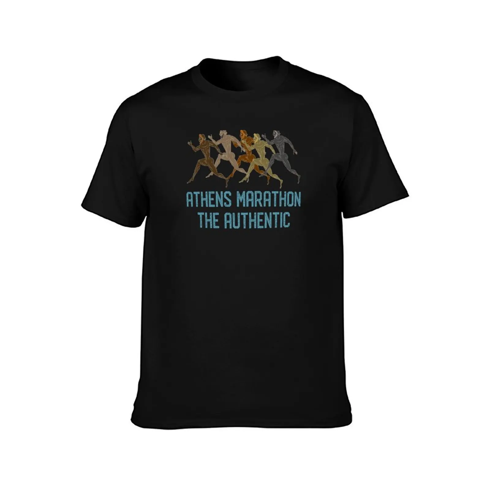 Athens - Marathon - Greece T-Shirt High Elasticity Sports Tee Shirt T-Shirt
