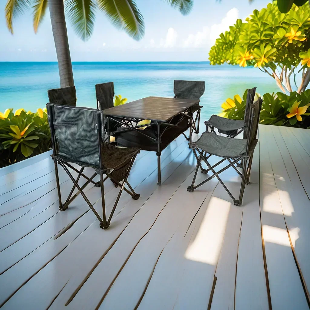

High quality portable garden bbq camping picnic aluminum folding outdoor tables