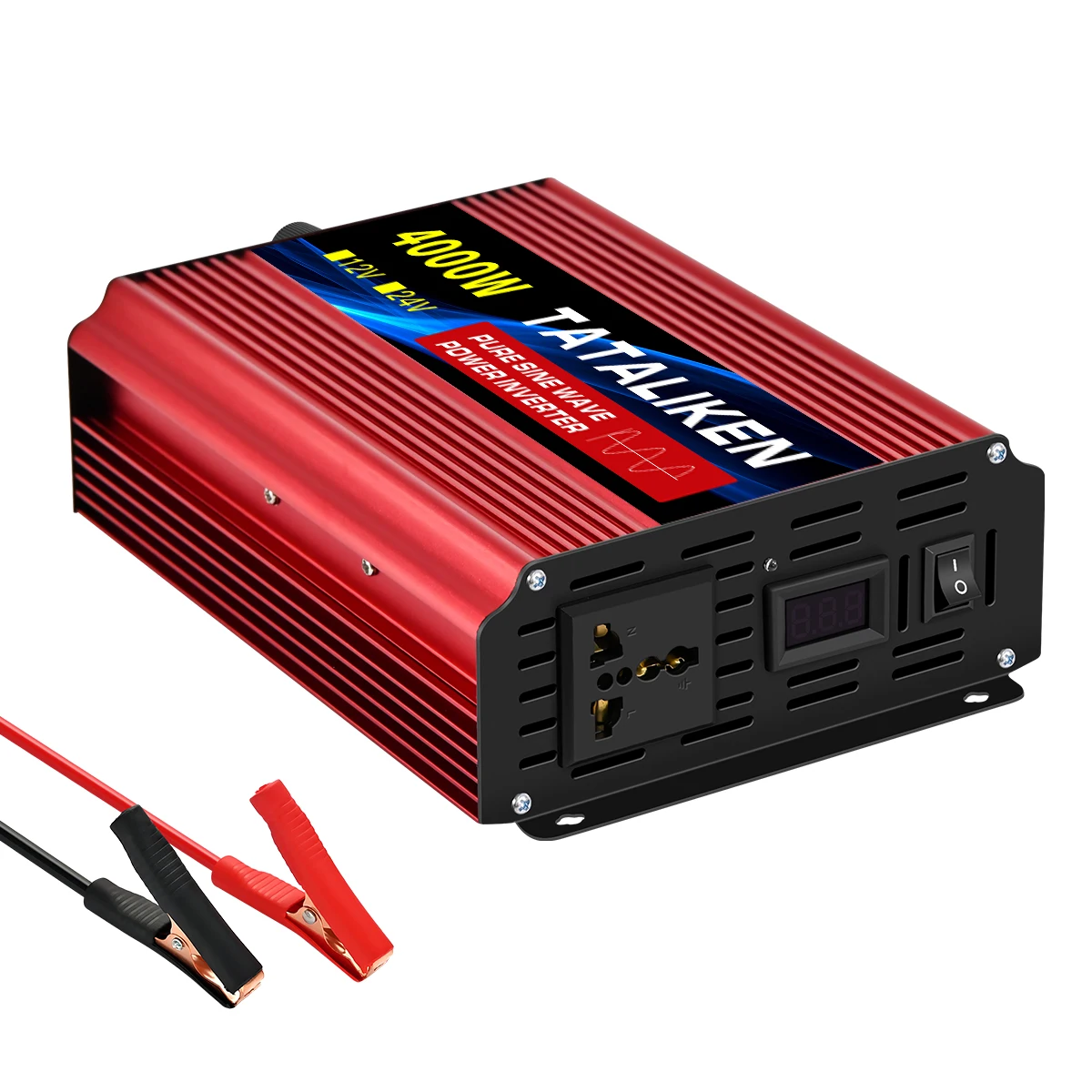 TATALIKEEN سيارة نقية شرط لموجة العاكس 12 فولت إلى 220 فولت 1000 واط 2200 واط 4000 واط كفاءة عالية مع UPS موثوقة وحماية السلامة #4