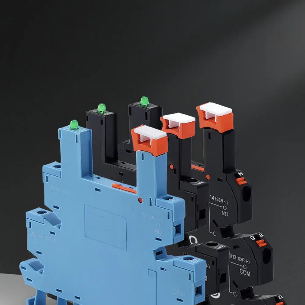 Electrical DIN Rail Base Socket For 41F 1Z C2 1 Electromagnetic Relay Industrial Automation Control Device Adapter