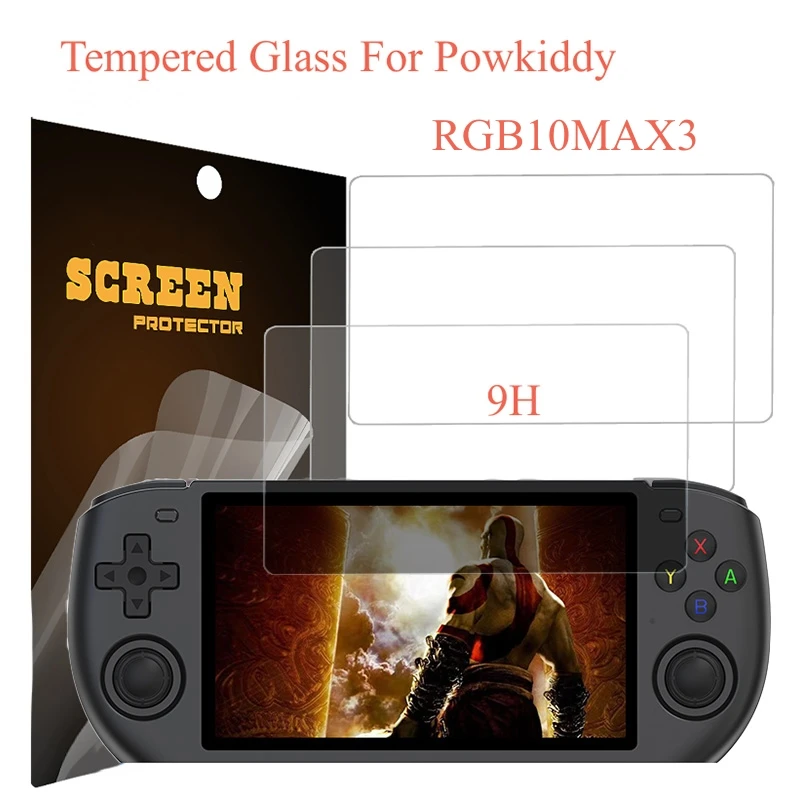 

Powkiddy RGB10Max3 Защитная пленка для экрана из закаленного стекла 9H RGB10Max 3 Защитная пленка для экрана консоли аксессуары для игр подарок