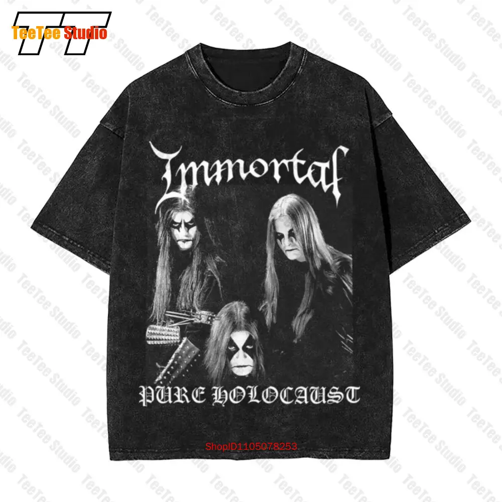 

Винтажная футболка большого размера Immortal Pure Holocaust 2DWO