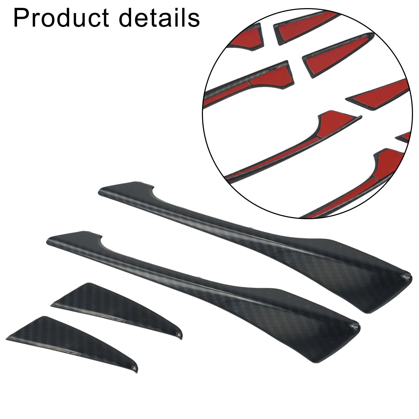 ABS Handle Bowl Carbon Fiber Handle Bowl For Car Decoration Covers Existing Scratches Easy Installation Fashionable Decor Style