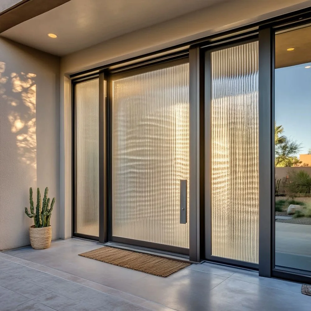 

Раздвижные двери Sixinalu, устойчивые к ураганам, с терморазрывом, из алюминия, с двойным остеклением, для наружного входа, входная дверь, на заказ