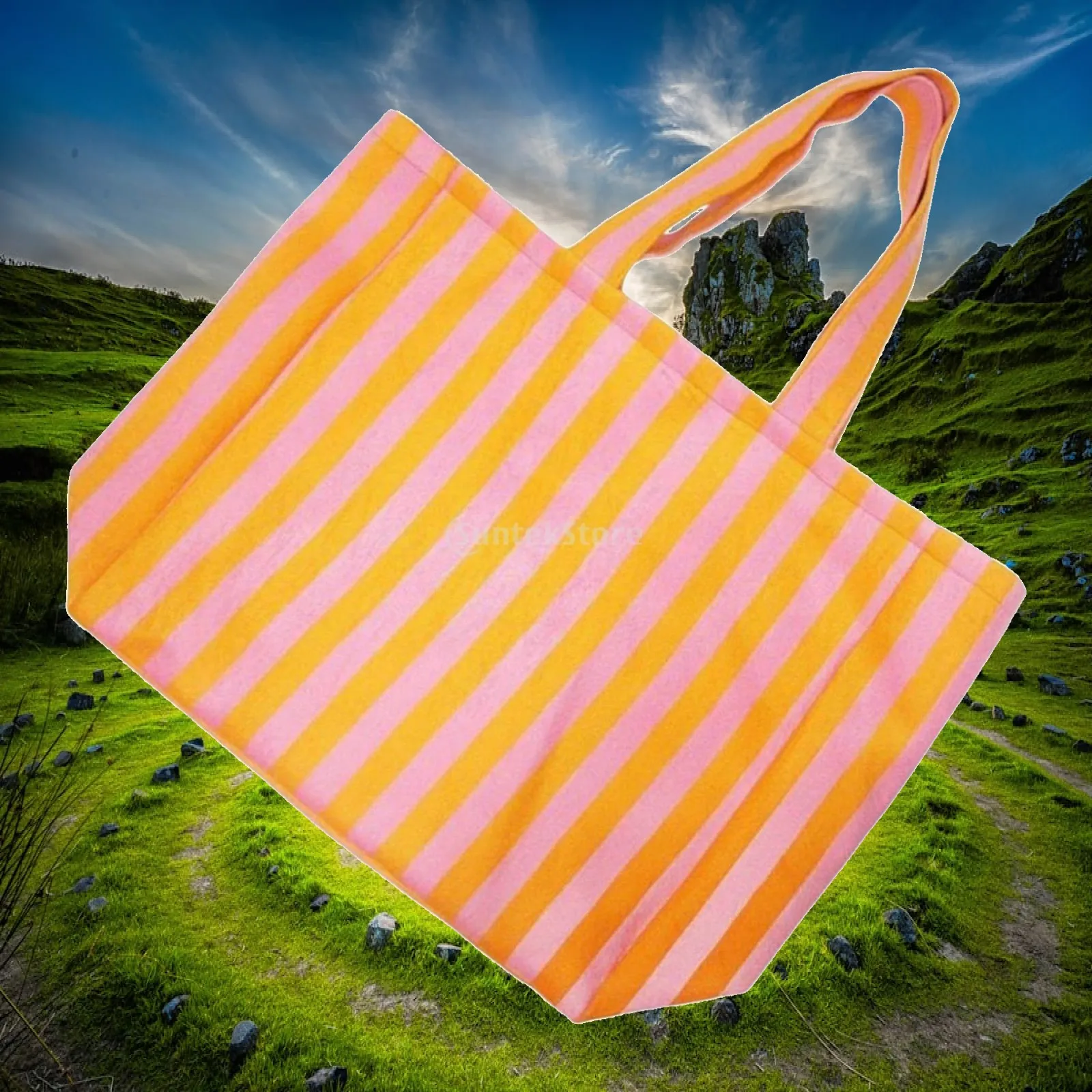 elegant-women-tote-soft-fabric-large-capacity-striped-beach-bag-for-girls-school-and-holiday