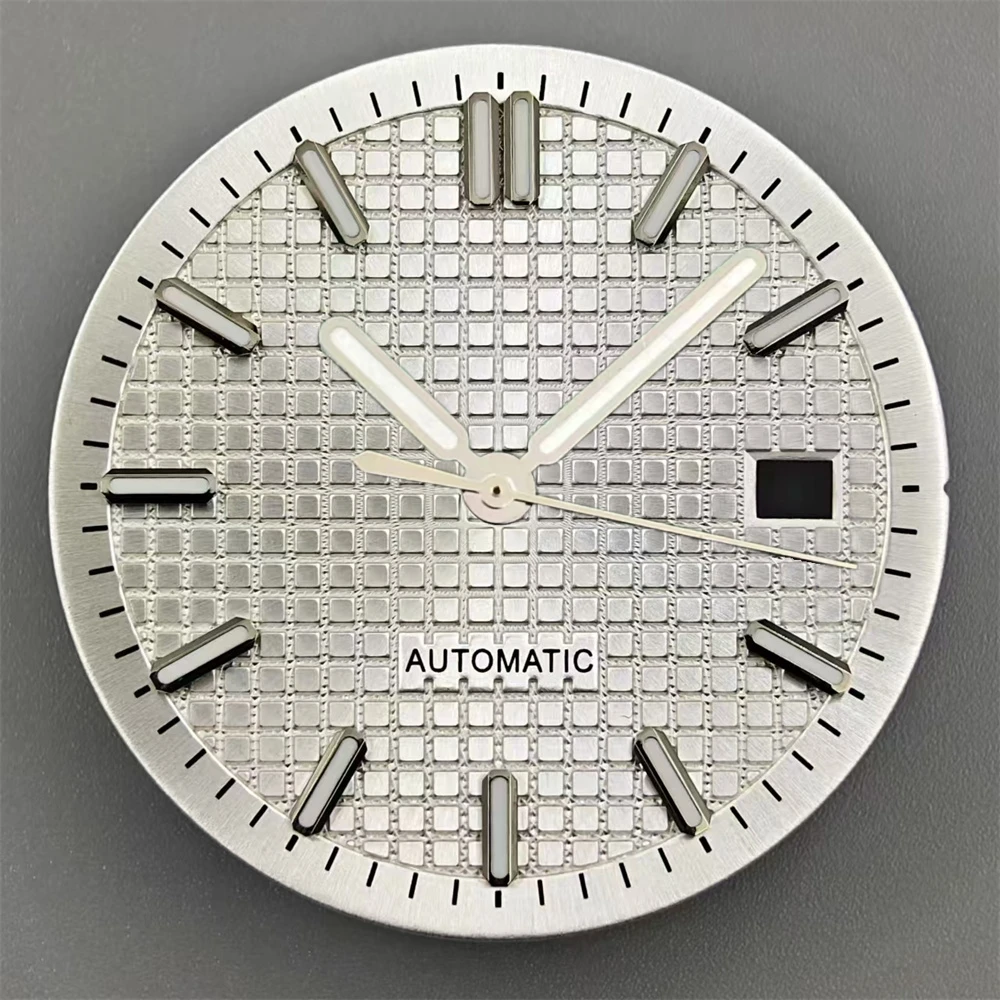 BLIGER-Relógio Luminous Dial with Hands Set, Movimento, Preto, Branco, Azul, Cinzento, Verde, NH35, NH36, ETA2824, PT5000, 31mm