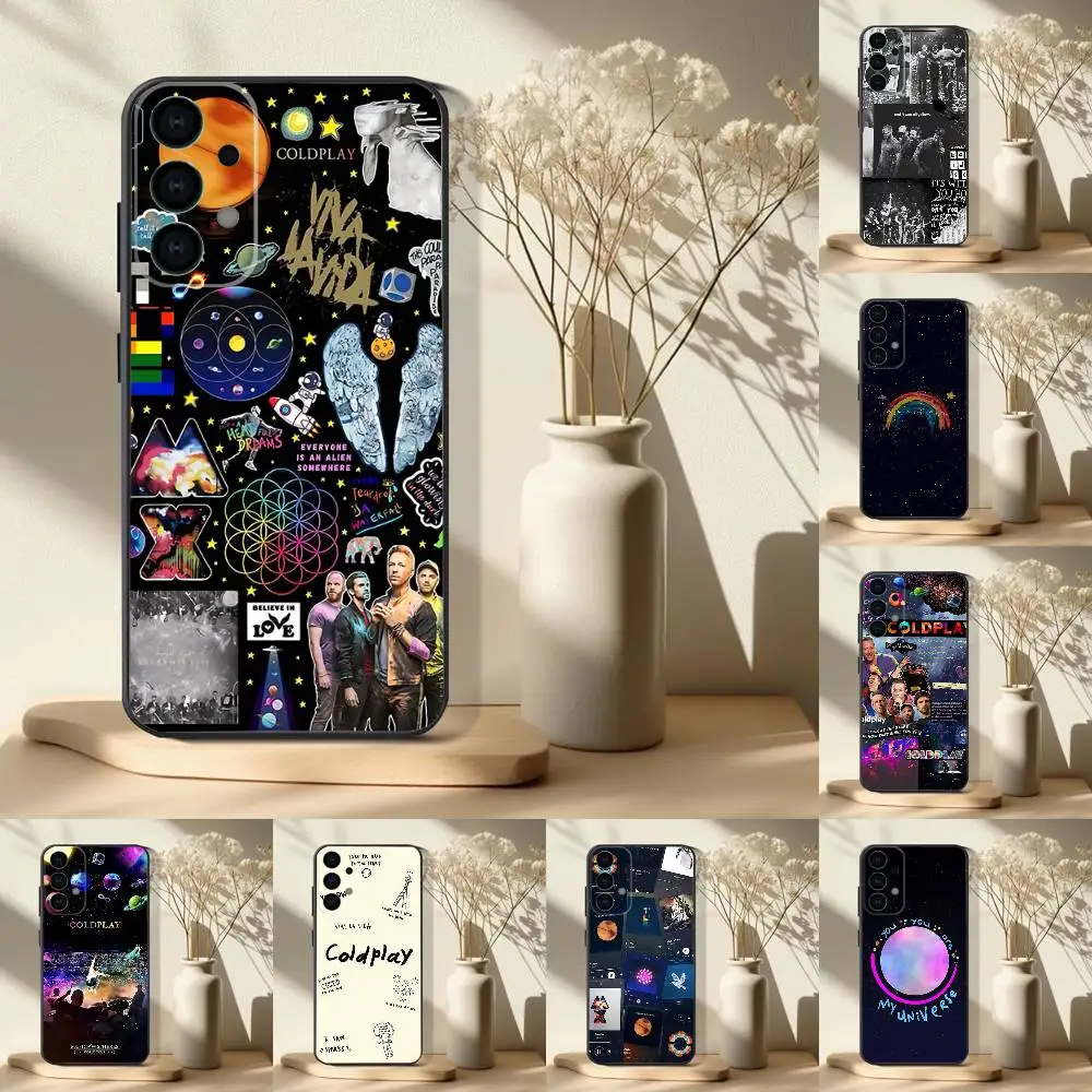 

Band C-Coldplay Phone Case For Samsung S25,S24,S21,S22,S23,S30,Ultra,S20,Plus,Fe,Lite,Note,10,9,5G Black Cover