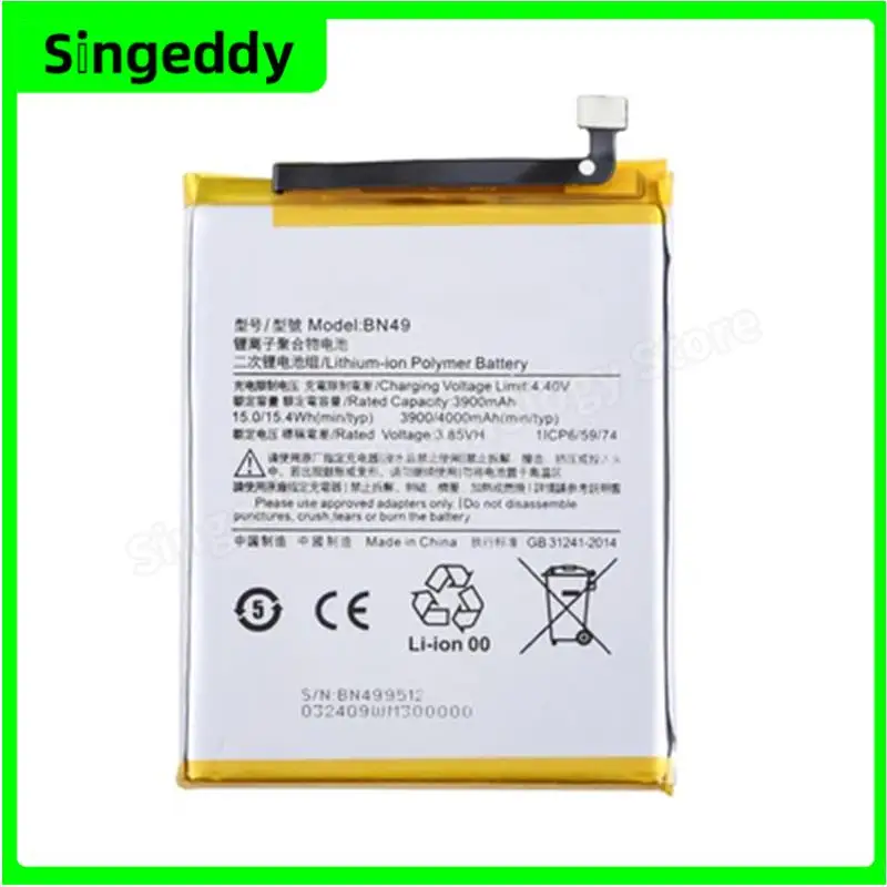 BN49 Battery For Xiaomi, Mobile Phone Build-in Batteries For Redmi 7A, Cell Phone Replacement Repair Part, 4000mAh