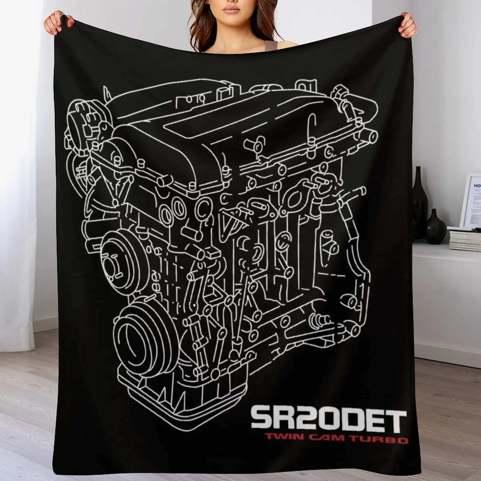 

SR20DET Throw Blanket Bed covers Luxury Brand Camping wednesday Blankets