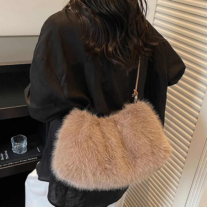 #43 Faux Fur Shoulder Bags Deals & Discounts