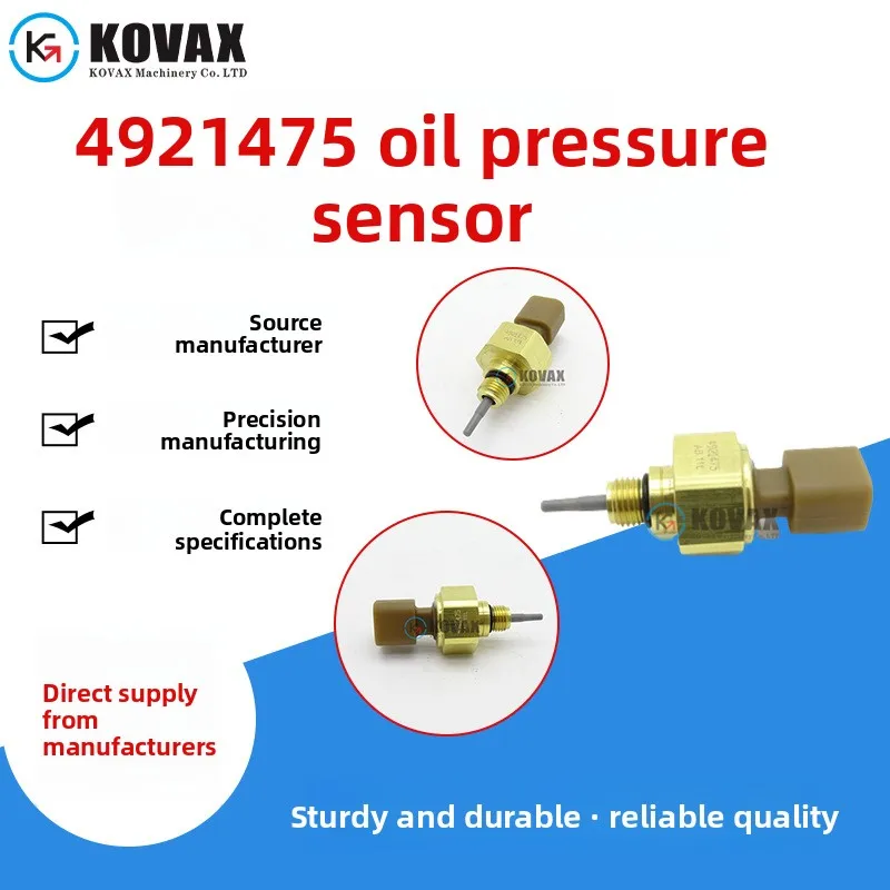 

4921475 Oil Pressure Sensor 3417185 QSX15 ISX15 Excavator Accessories Manufacturer Wholesale