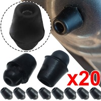4-20Pcs Car Door Bumper Guards Door Pad Absorber Universal Car Door Slam Stopper Sticker Rubber Buffer Blocks Car Accessories