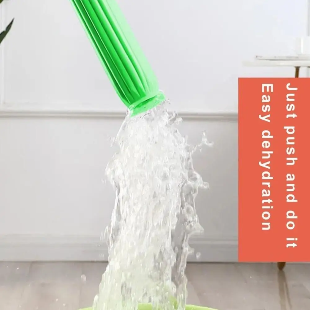 New 2 In1 Dehydrated Mop 360 Degree Self Wringing Self Wringing Mop Hand Free Household Twist Mop Home Cleaning