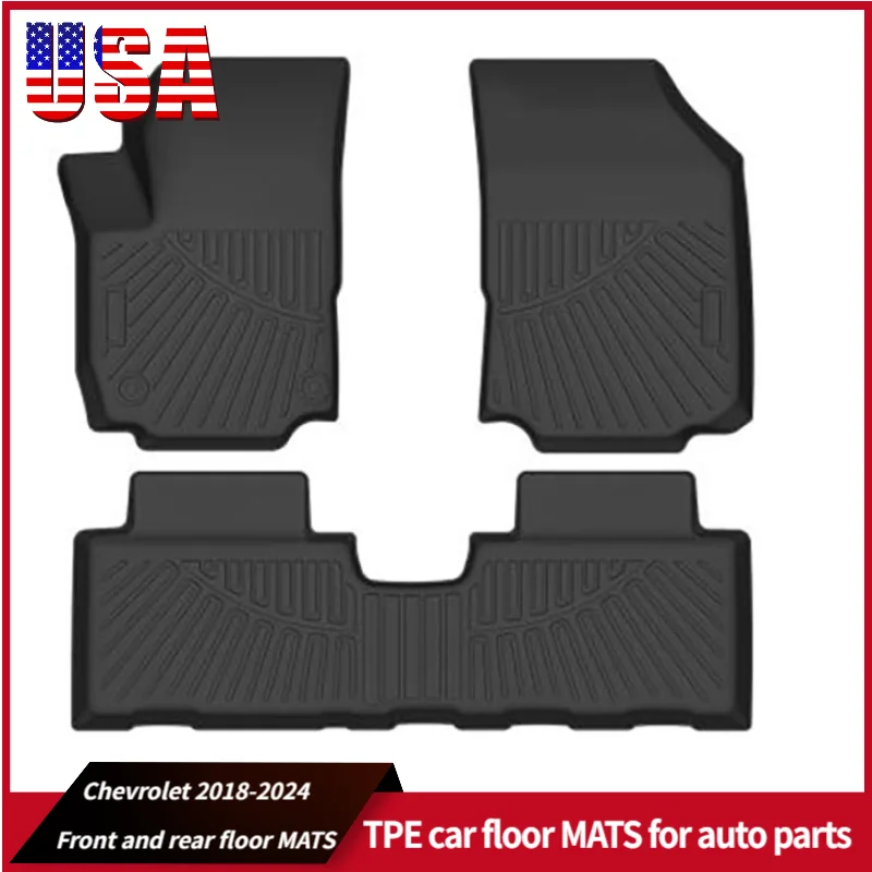 

Car floor MATS and trunk MATS are suitable for the front and rear floor MATS of Chevrolet Four Seasons 2018-2024